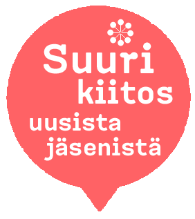 Kiitos jäsenistä logo